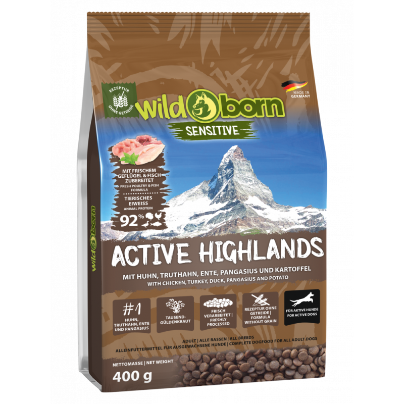 Wildborn Active Highlands 400 g