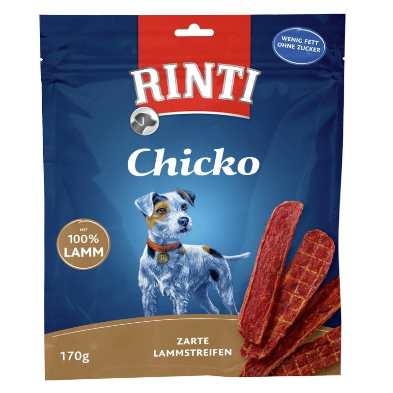 RINTI Chicko 170 Gramm Hundesnack Sparpaket 9 x 170 Gramm Lamm