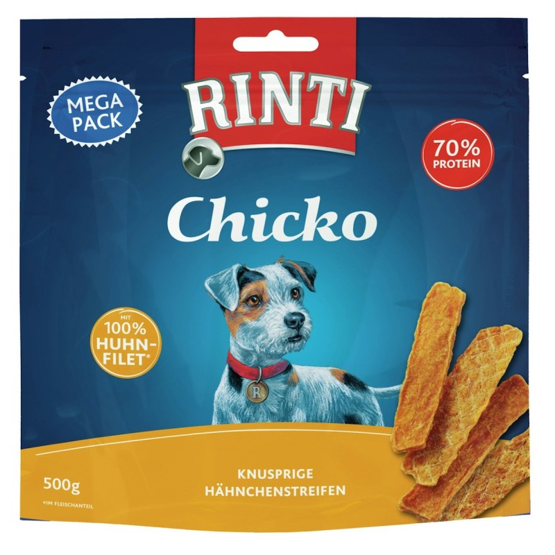 RINTI Extra Chicko Huhn Hundesnacks 5 x 500 Gramm