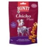 RINTI Chicko Plus 80 Gramm Hundesnacks Sparpaket 12 x 80 Gramm Käse-Schinken-Würfel