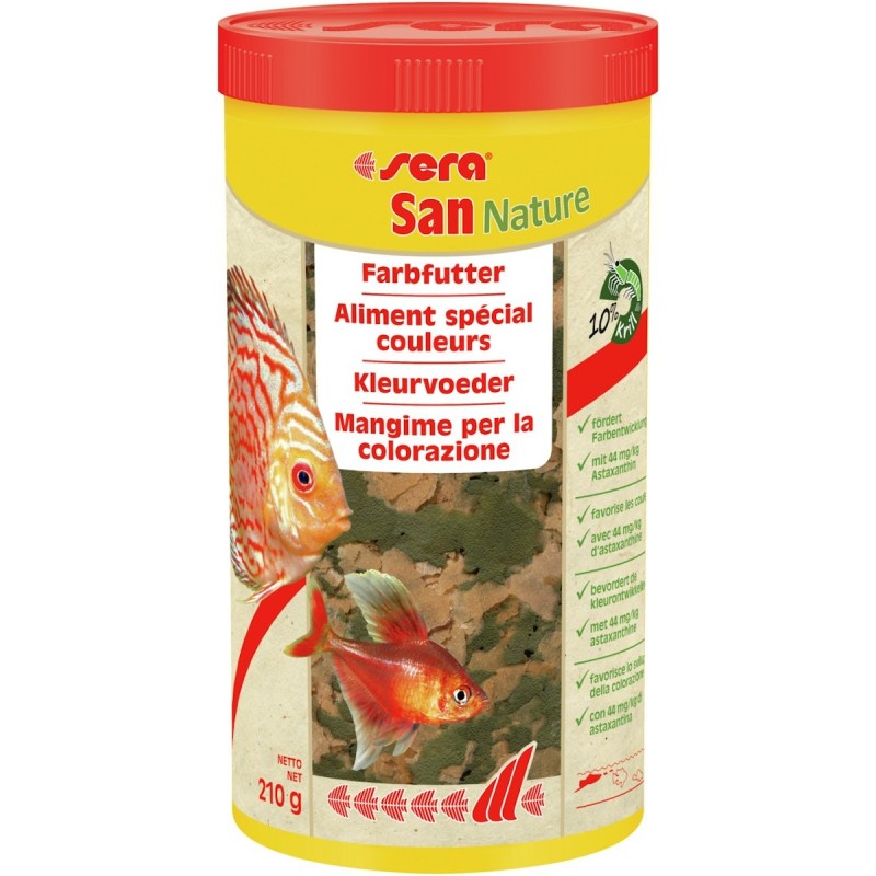 sera san nature 1000 Milliliter Fischfutter