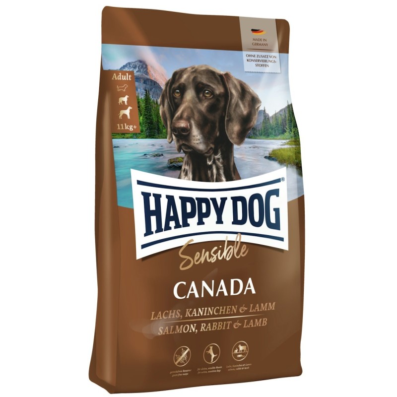 HAPPY DOG Supreme Sensible Canada Hundetrockenfutter 4 Kilogramm