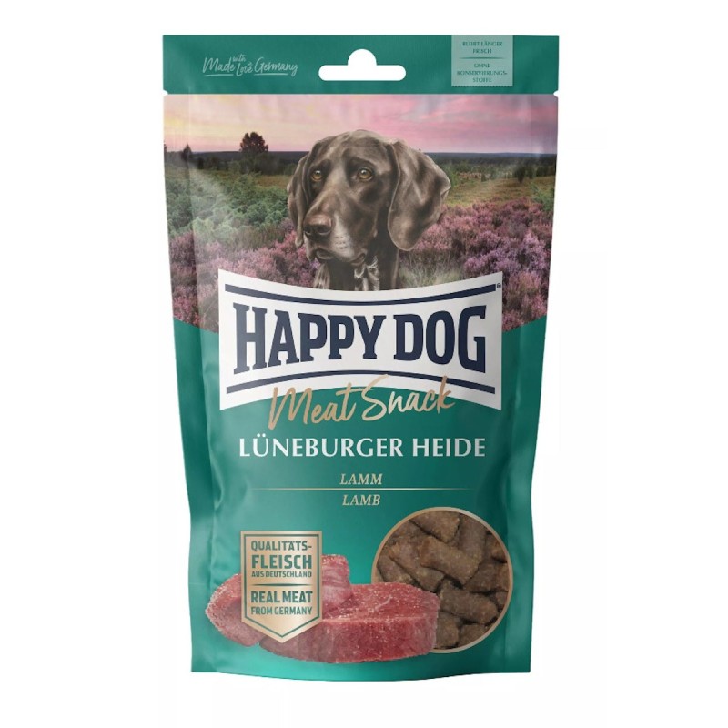 HAPPY DOG Meat Snack 75 Gramm Hundesnack Lüneburger Heide 10x75 Gramm