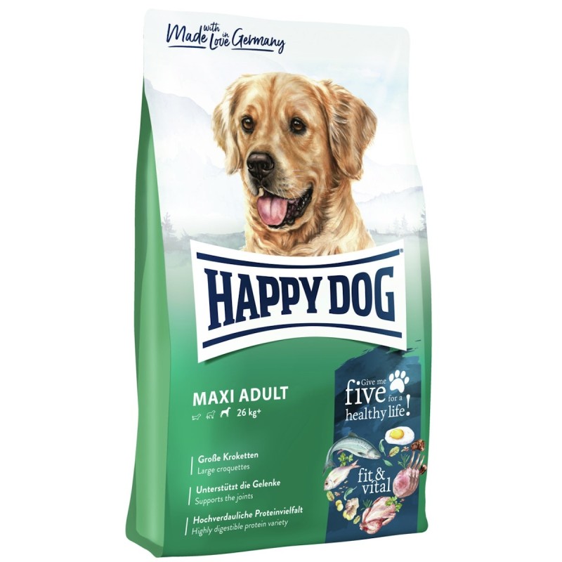 HAPPY DOG fit / vital Maxi Adult Hundetrockenfutter 14 Kilogramm