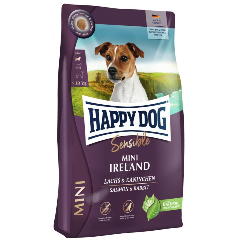 HAPPY DOG Mini Ireland Lachsund Kan. 4kg