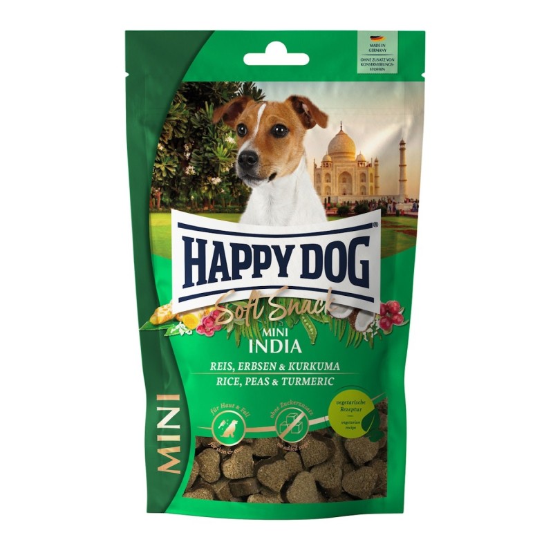 HAPPY DOG Mini India SoftSnack Hundesnack 10 x 100 Gramm