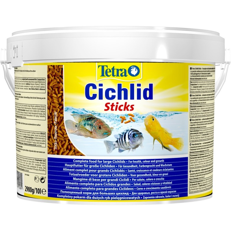 Tetra Cichlid Sticks 10 Liter