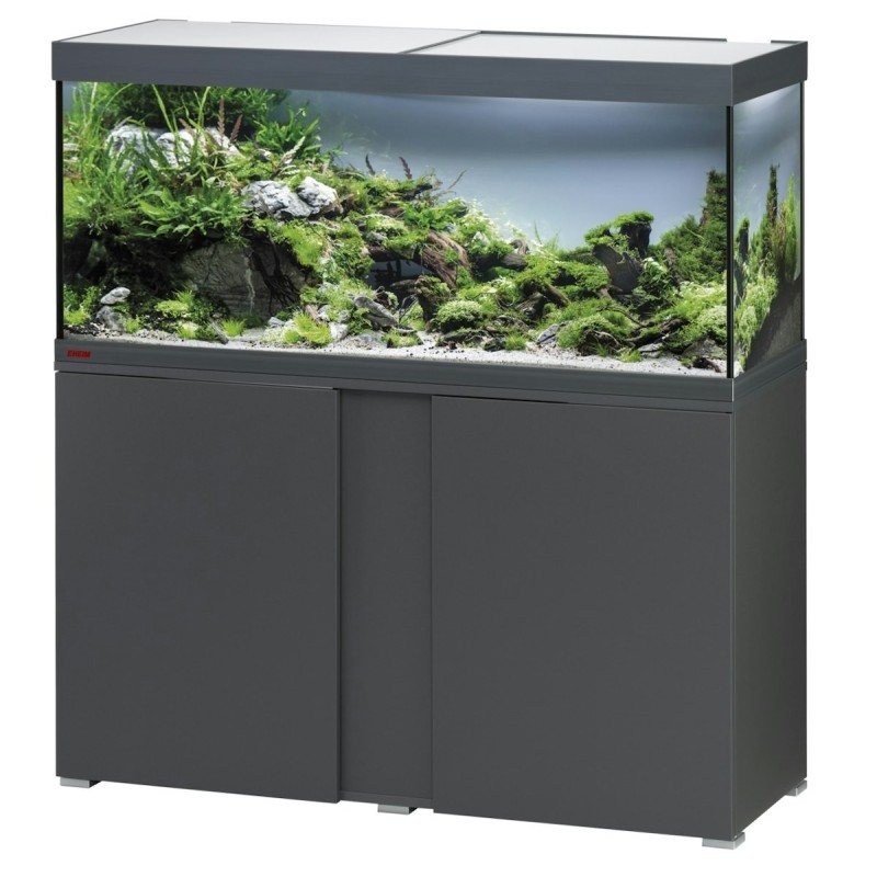 EHEIM vivaline 240 LED Aquarium mit Unterschrank anthrazit