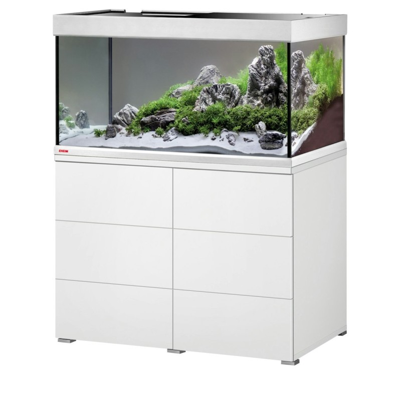 EHEIM proxima 250 classicLED Aquarium mit Unterschrank weiß