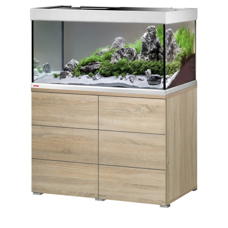 EHEIM proxima 250 classicLED Aquarium mit Unterschrank Eiche