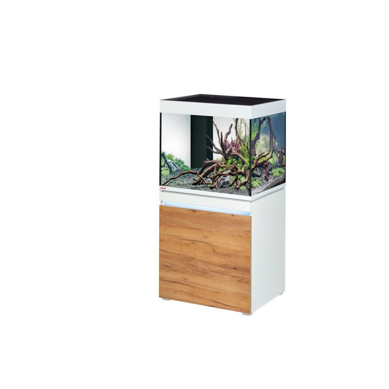 EHEIM incpiria 230 LED Aquarium mit Unterschrank alpin-natur