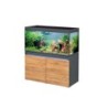 EHEIM incpiria 430 LED Aquarium mit Unterschrank graphit-natur