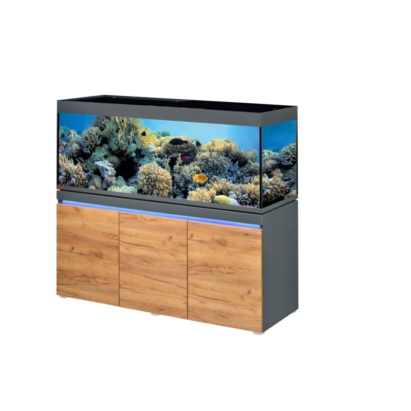 EHEIM incpiria marine 530 LED Meerwasser-Aquarium mit Unterschrank graphit-natur