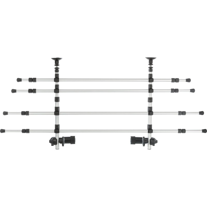 TRIXIE Auto-Gitter 105-172/46-60cm silber/schwarz