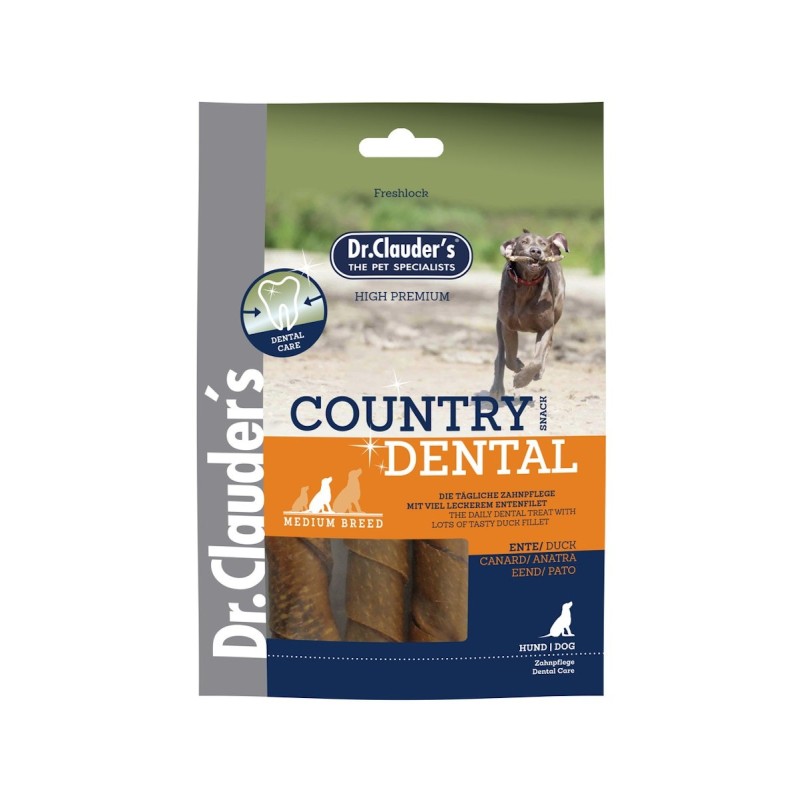 Dr. Clauder's Dental Snack Hundesnacks Country Ente 9 x 120 Gramm