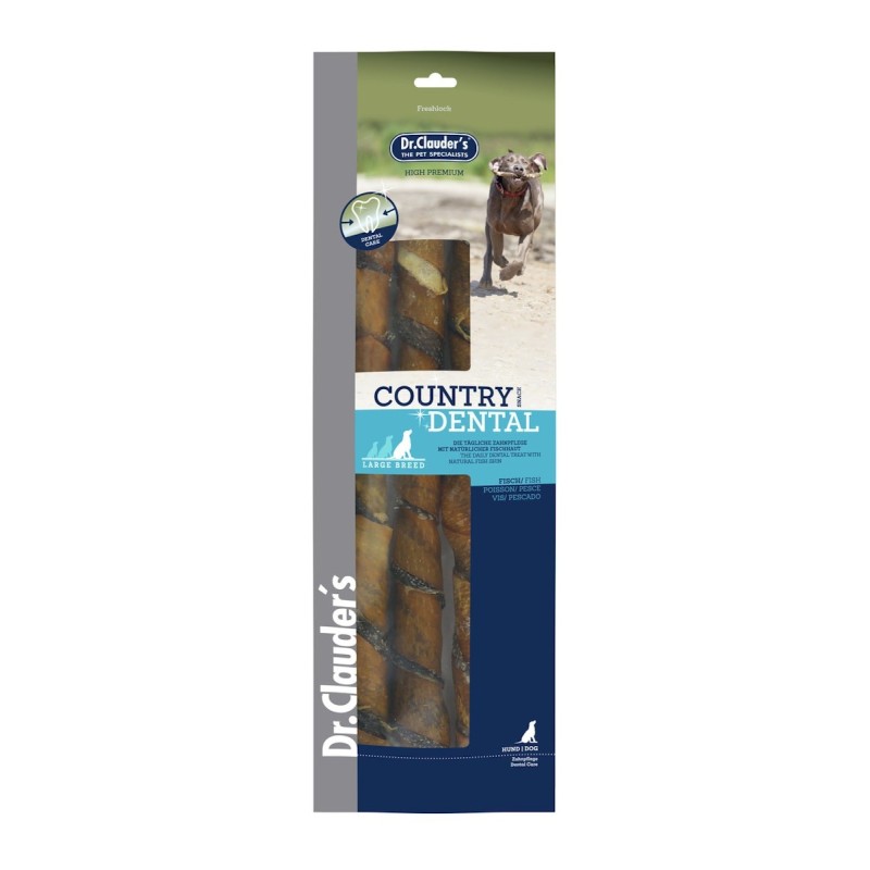 Dr. Clauder's Dental Snack Hundesnacks Country Fisch 8 x 270 Gramm