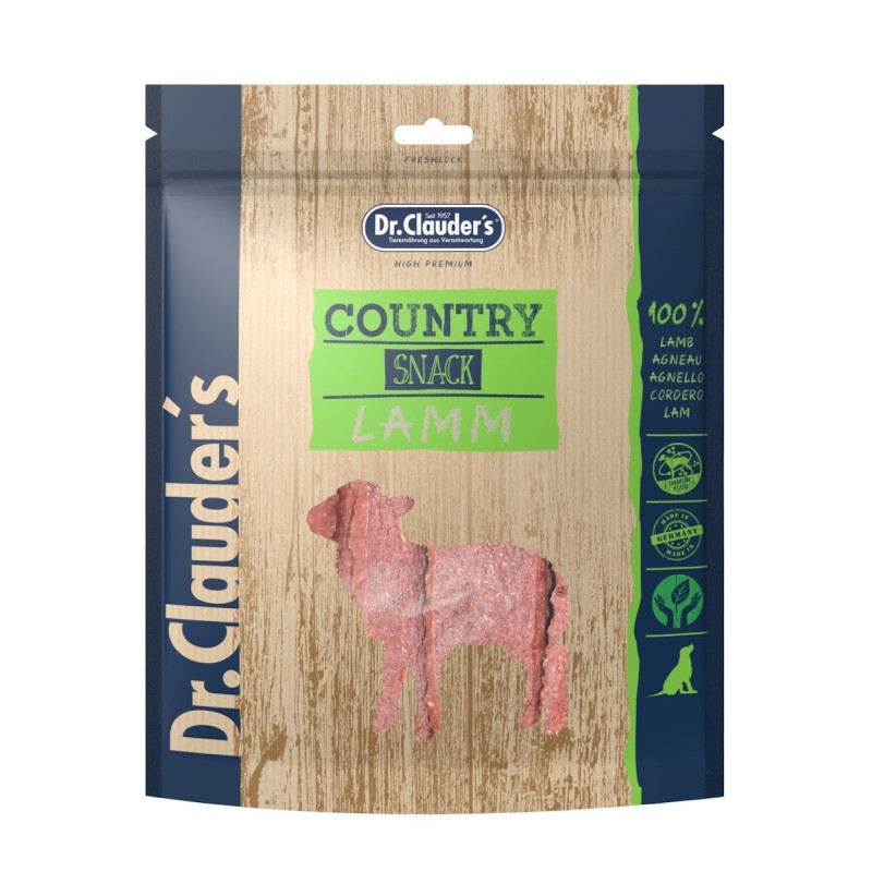 Dr Clauder´s Country Snack 170 Gramm Hundesnack 9 x 170 Gramm Lamm