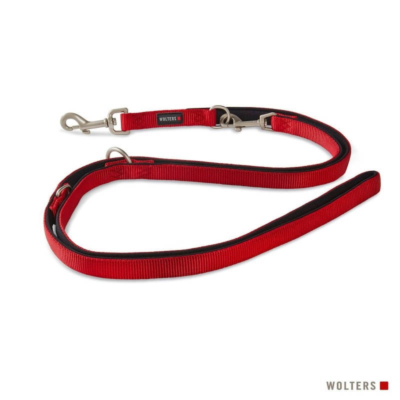 Wolters Professional Comfort Führleine rot/schwarz XL 200 cm x 25 mm