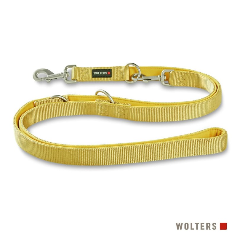 Wolters Führerleine Professional Comfort curry gelb Hundeleine 200 x 2,0 Centimeter