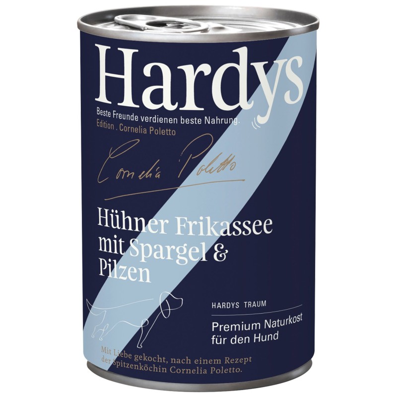 Hardys Edition Poletto • Hühnerfrikassee mit Spargel & Pilzen 400g