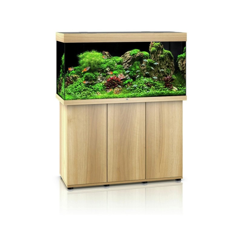 JUWEL Rio 350 LED Aquarium mit Unterschrank helles Holz