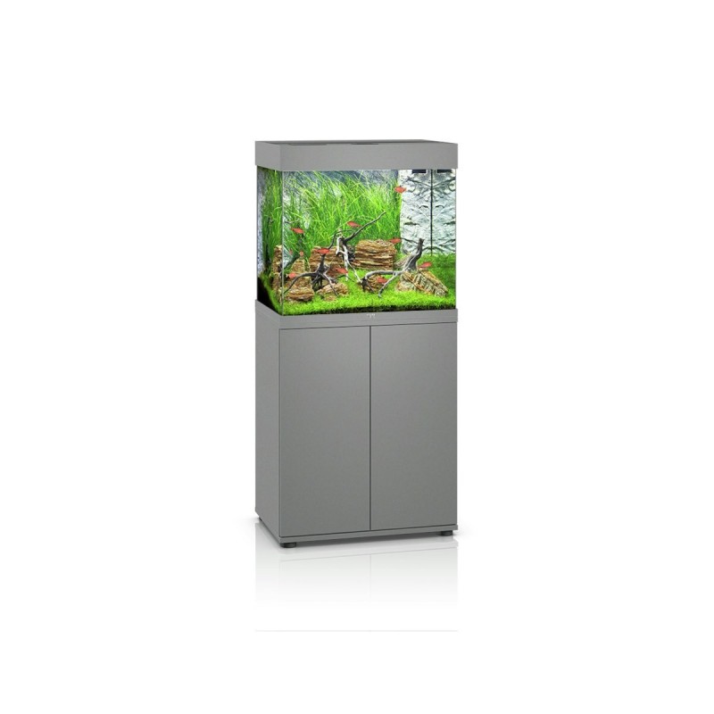 JUWEL Lido 120 LED Aquarium mit Unterschrank grau