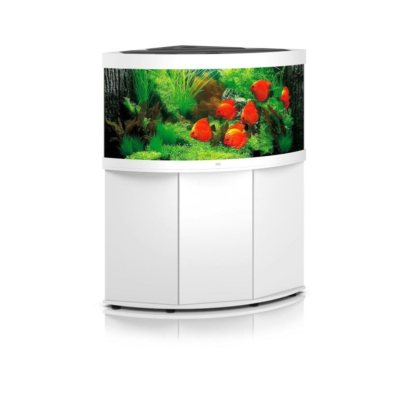 JUWEL Trigon 350 LED Aquarium mit Unterschrank weiß