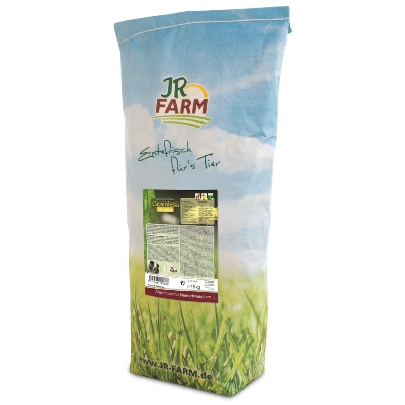 JR FARM Grainless Complete Meerschweinchen Kleintierfutter 15 Kilogramm