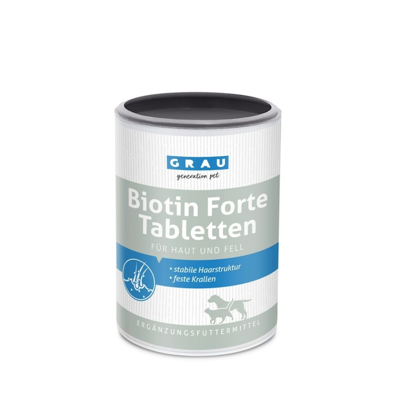 grau Biotin-Forte Tabletten Nahrungsergänzung 400 Stück