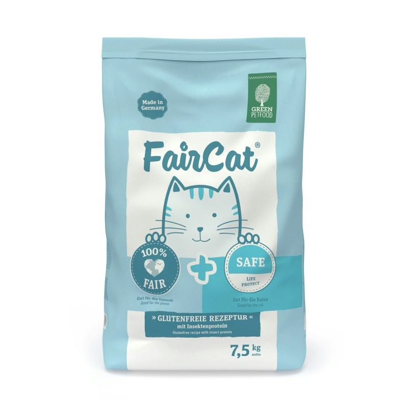 GreenPetfood FairCat Safe Katzentrockenfutter 7,5 Kilogramm