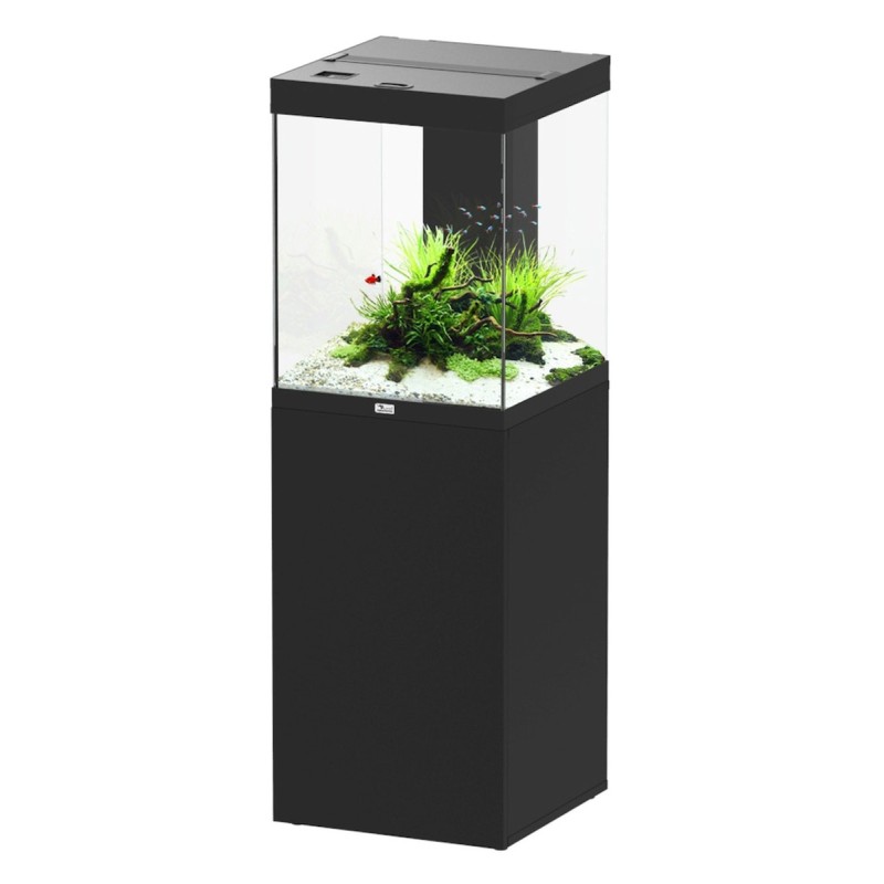 aquatlantis Aqua Tower 163 Kombi Aquarium mit Unterschrank schwarz