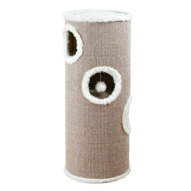 TRIXIE Cat Tower Edoardo 100 Centimeter taupe/creme Kratzbäume / Kratzbretter