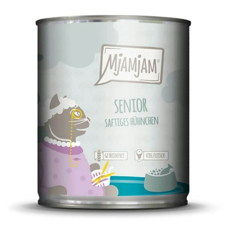 MjAMjAM – Senior 800g MjAMjAM Katze Sparpaket 12x800g Senior - Hühnchen