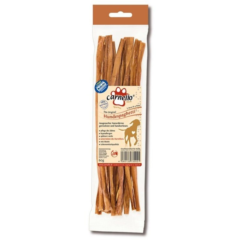 Carnello Hundespaghetti Hundesnacks 20 x 60 Gramm