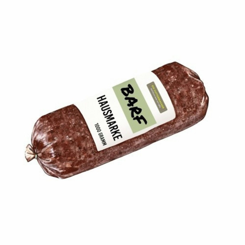 Die Futtermacher Hausmarke Spezialfutter / Frostfutter für Hunde Sparpaket 10 x 1 Kilogramm