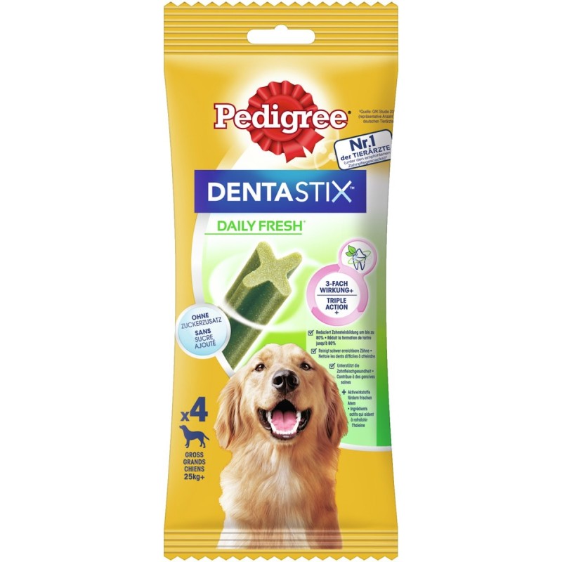 Pedigree Denta Stick Daily Fresh Hundesnack 14 x 4 Stück Größe L