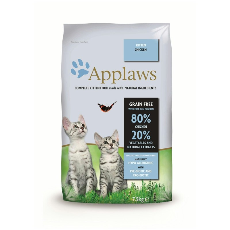 Applaws Kitten Huhn Katzentrockenfutter 7,5 Kilogramm