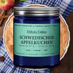 Kerze Schwedischer Apfelkuchen