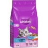 Whiskas Adult 1und  Thunfisch Katzentrockenfutter Sparpaket 2 x 1,9 Kilogramm