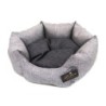 LEBON Hundebett Filo grau 55 x 55 x 20 Centimeter