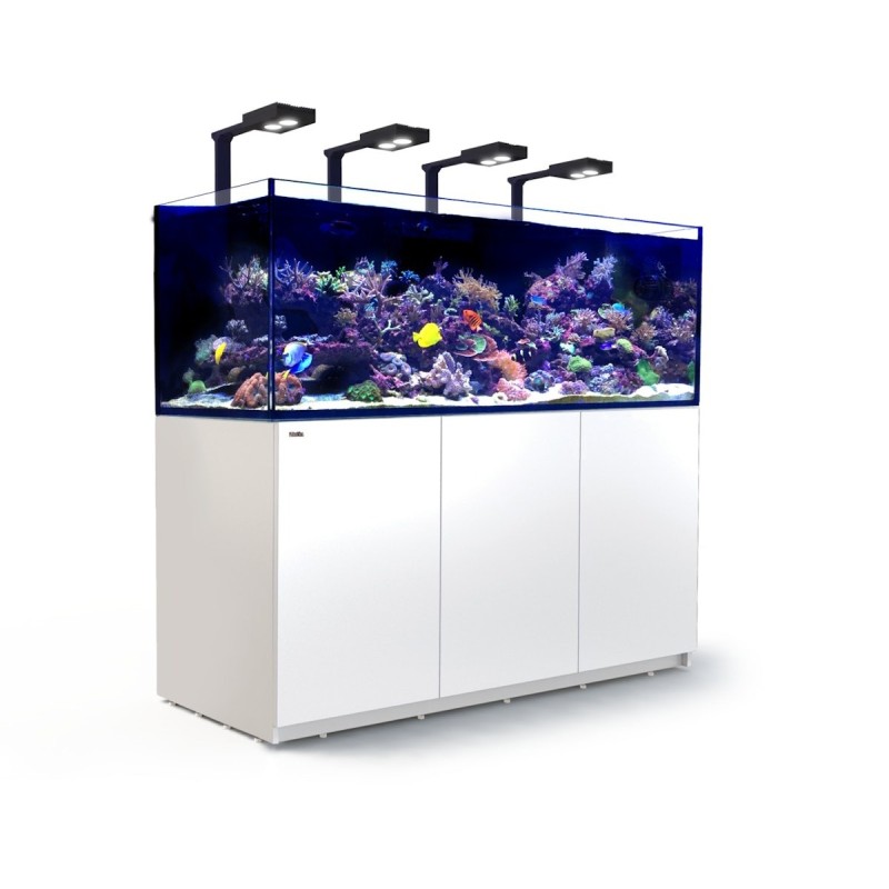 Red Sea REEFER Deluxe XXL 750 Complete Meerwasser-Aquarium mit Unterschrank weiß