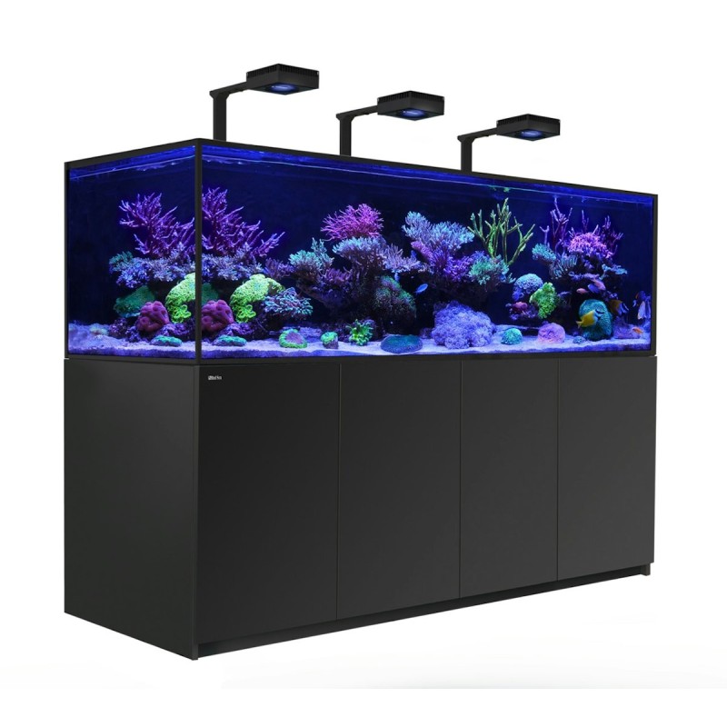 Red Sea Reefer S 1000 Deluxe Meerwasser-Aquarium mit Unterschrank schwarz