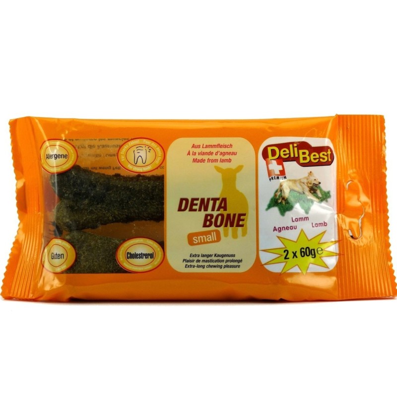 DeliBest Denta Bone Hundesnacks small Lamm 8x