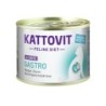 KATTOVIT Feline Diet Gastro 185g Dose Katzennassfutter Diätnahrung Sparpaket 24 x 185 Gramm mit Ente