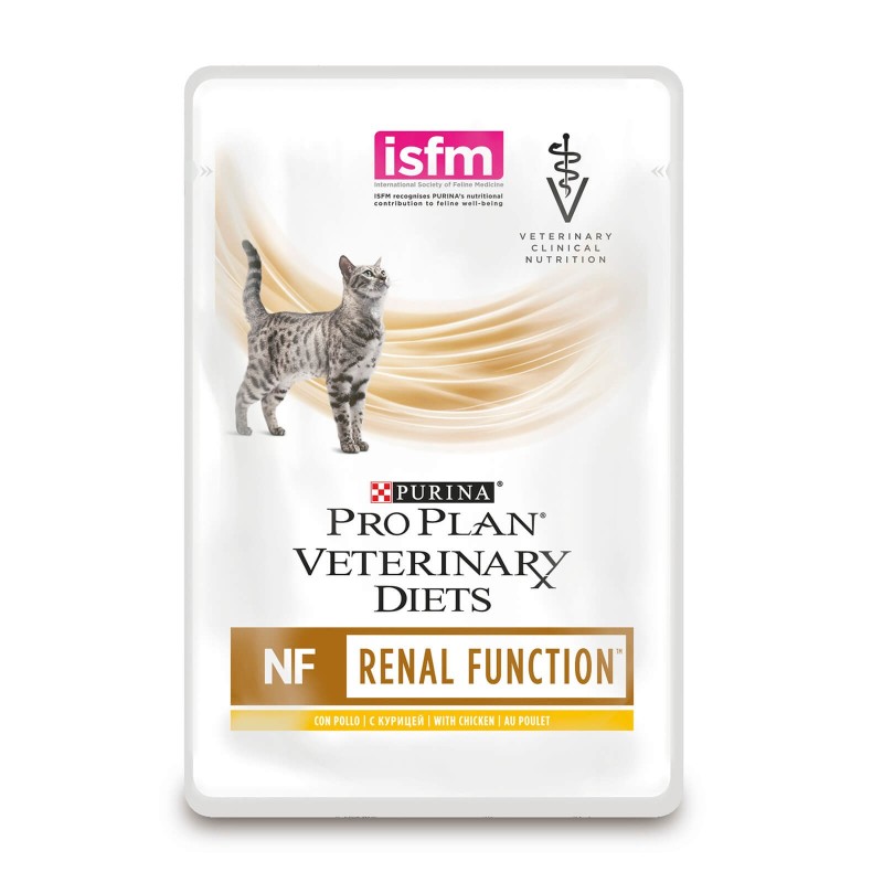 PRO PLAN Veterinary Diets NF Renal Function Katze Frischebeutel Huhn 85g