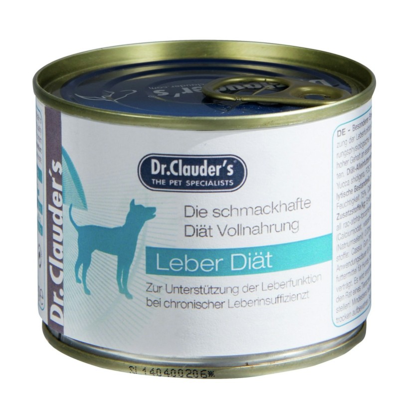 Dr. Clauder's LPD Leber Diät 200g Dosen Hundenassfutter Sparpaket Leber Diät 12x200g