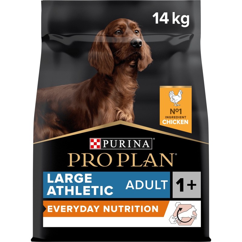 ProPlan Large Athletic Adult Everyday Nutrition, reich an Huhn 14kg