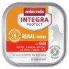 animonda Integra Protect Niere 100g Schale Katzennassfutter Sparpaket 32 x 100 Gramm mit Kalb