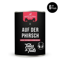 Auf der PHirsch - Nassfutter Hirsch für Hunde