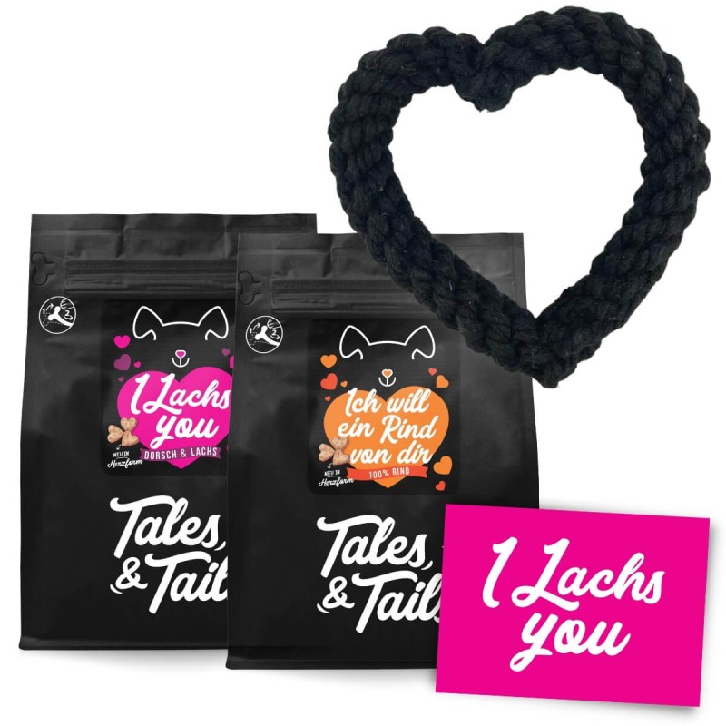 Valentinstag - I Lachs My Dog Paket